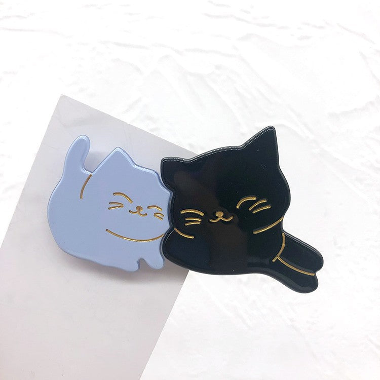 PAWSOME PETS NEW YORK Hand-painted Friendship Cat Hair Clip all colors | Eco-Friendly