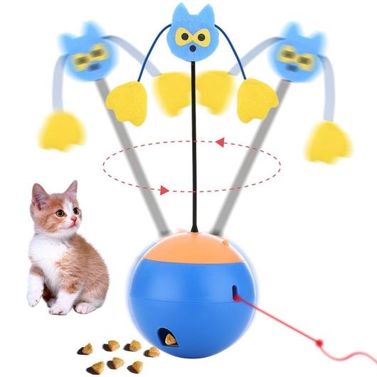 All-In-One Twirling Cat Toy