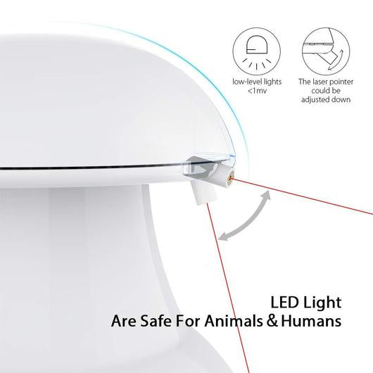 Automatic Rotating Laser With Feather Teasers