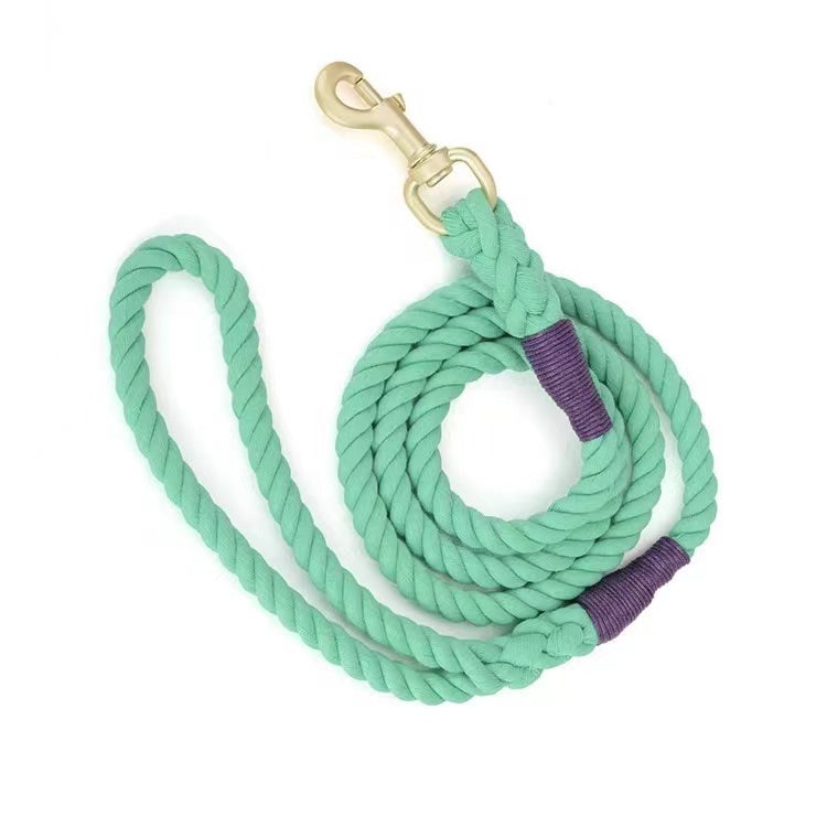 Dog Rope Leash - Light Jade