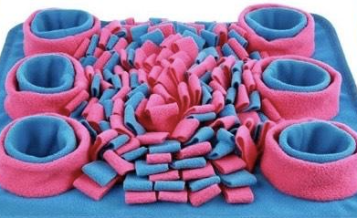 Hot selling Pets Puzzle Toys Snuffle Mat with Bowls-Maze Method