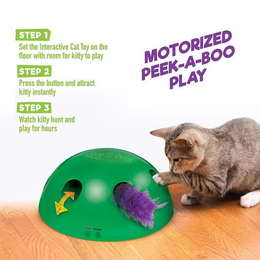 Peeking Mouse Interactive Cat Toy