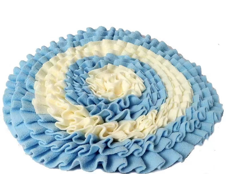 Pets Puzzle Toys Snuffle Mat-Multi Colors Circle