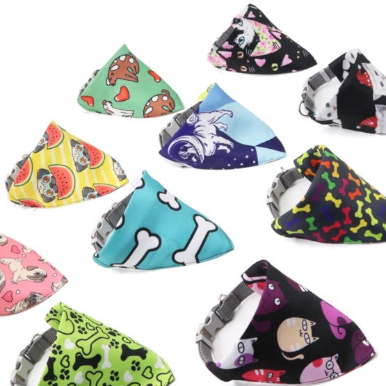 Different Pattern bibs for cats and dogs{ DM for confirm pattern}