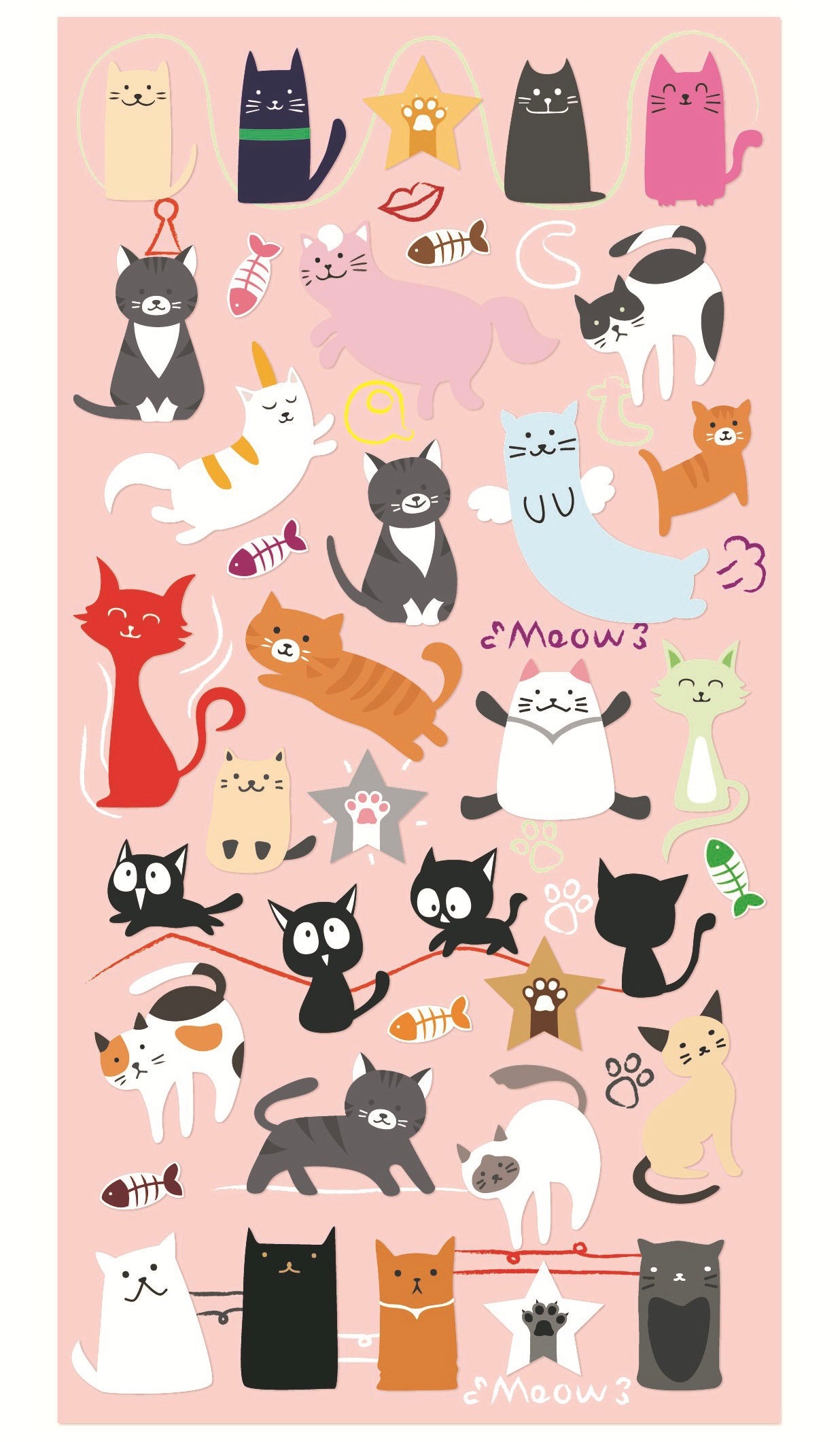 PAWSOME STICKER SHEET - #1