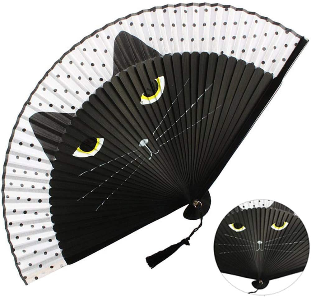 PAWSOME CAT FOLDING FAN - #1