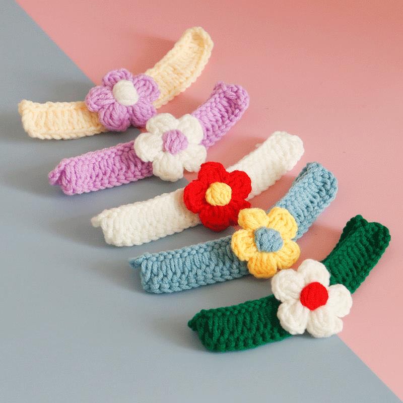 Small floral handmade collars