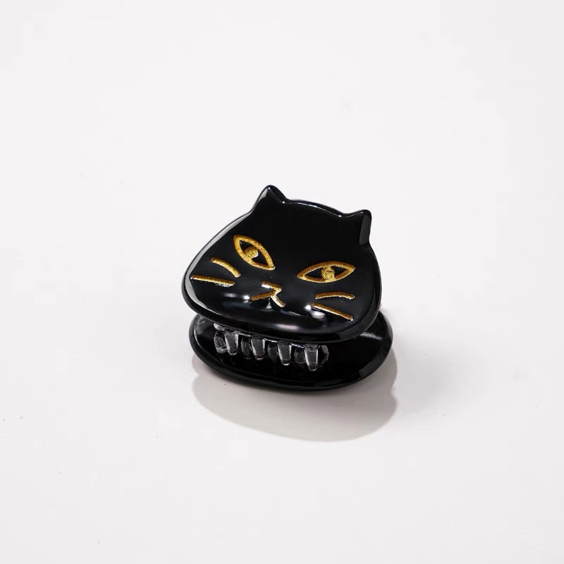 PAWSOME PETS NEW YORK Hand-painted Tiny Cat Hair Clip  all colors | Eco-Friendly