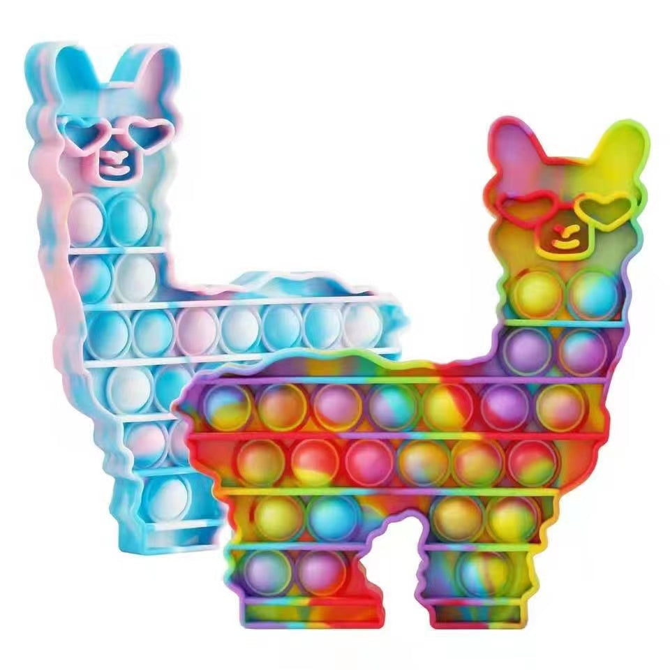 {Hot Sales}Push Pop Fidget Sensory-Alpaca Collection