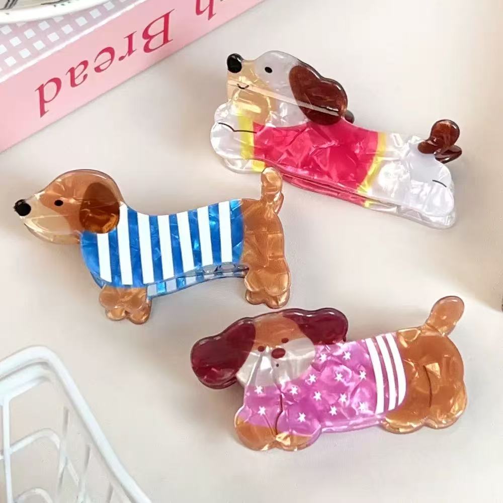 PAWSOME PETS NEW YORK Hand-painted Dog Claw Hair Clip | Eco-Friendly