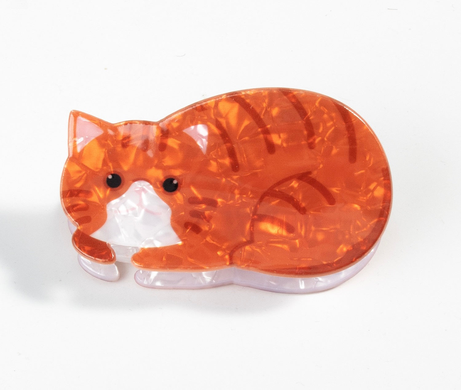 PAWSOME PETS NEW YORK Hand-painted Cat Large Claw Hair Clip #6 | Eco-Friendly