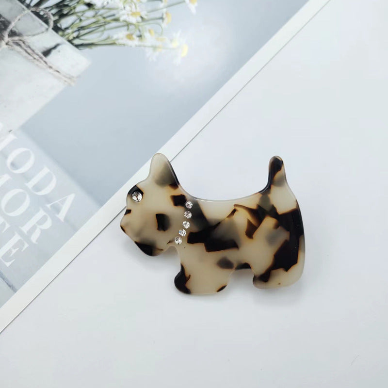 PAWSOME PETS NEW YORK Hand-painted Dog Hair Clip all colors | Eco-Friendly