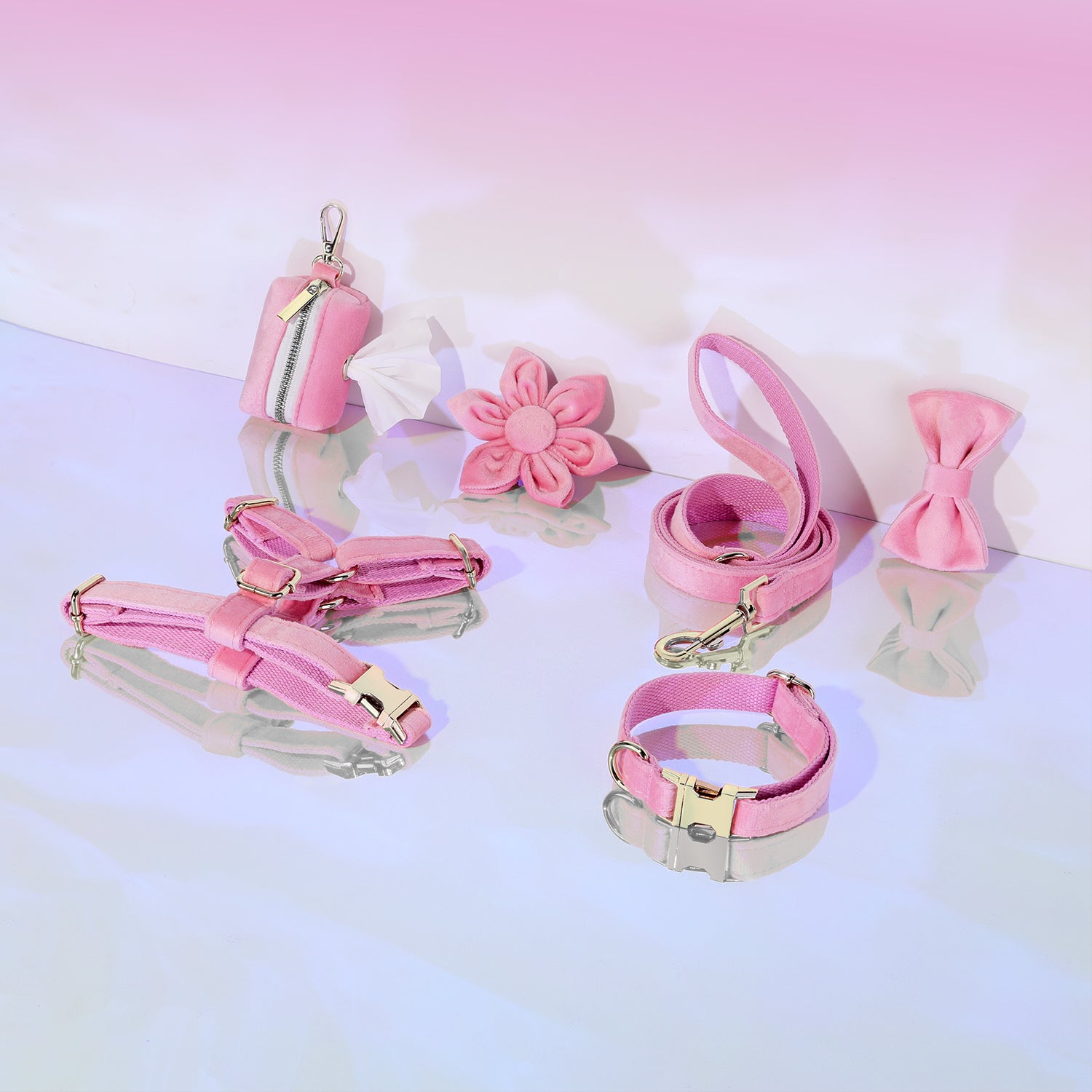 STEP IN FLORAL BUNDLE - BABY PINK (6 pieces)