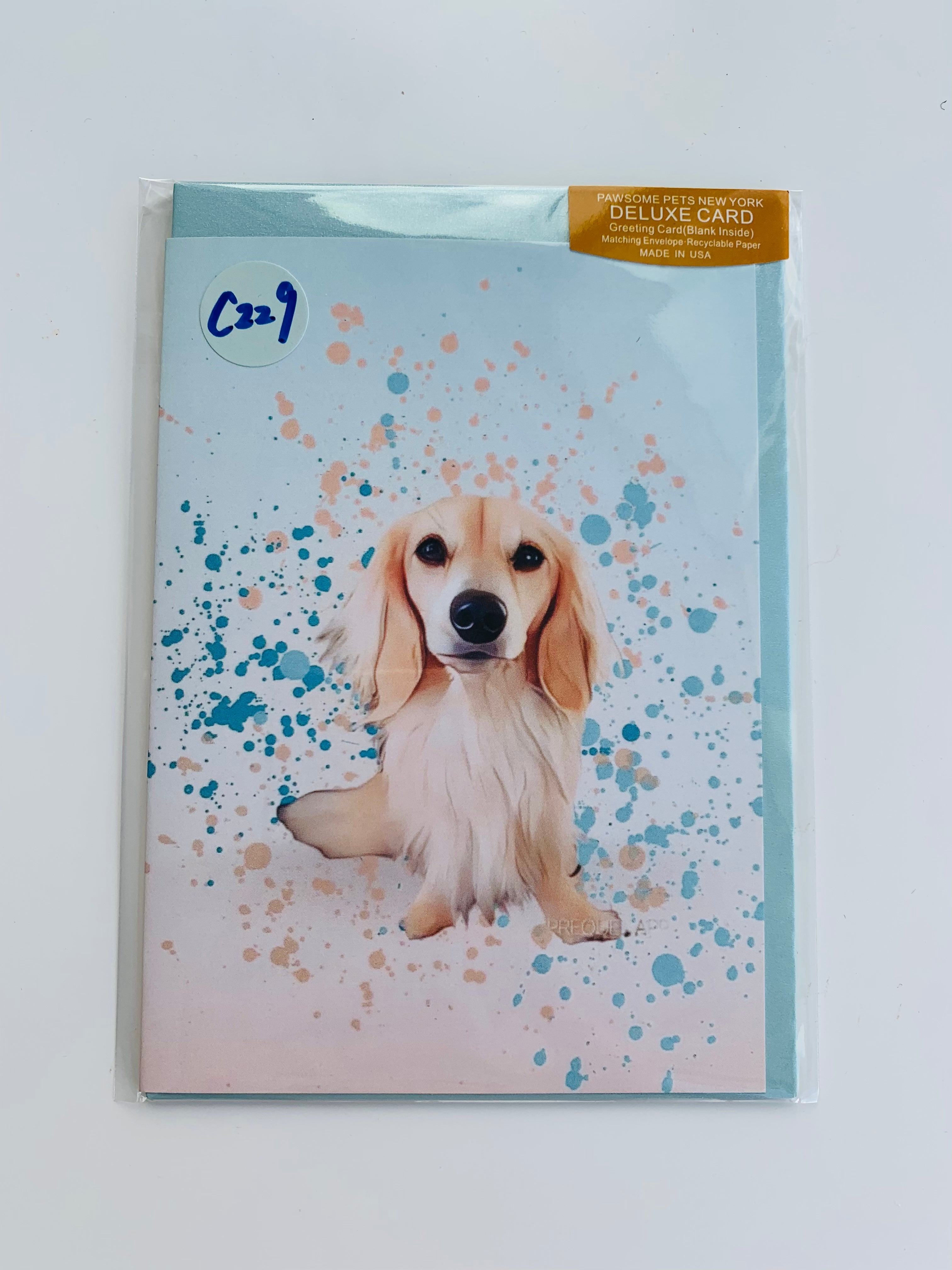 PETS GREETING CARD - #206