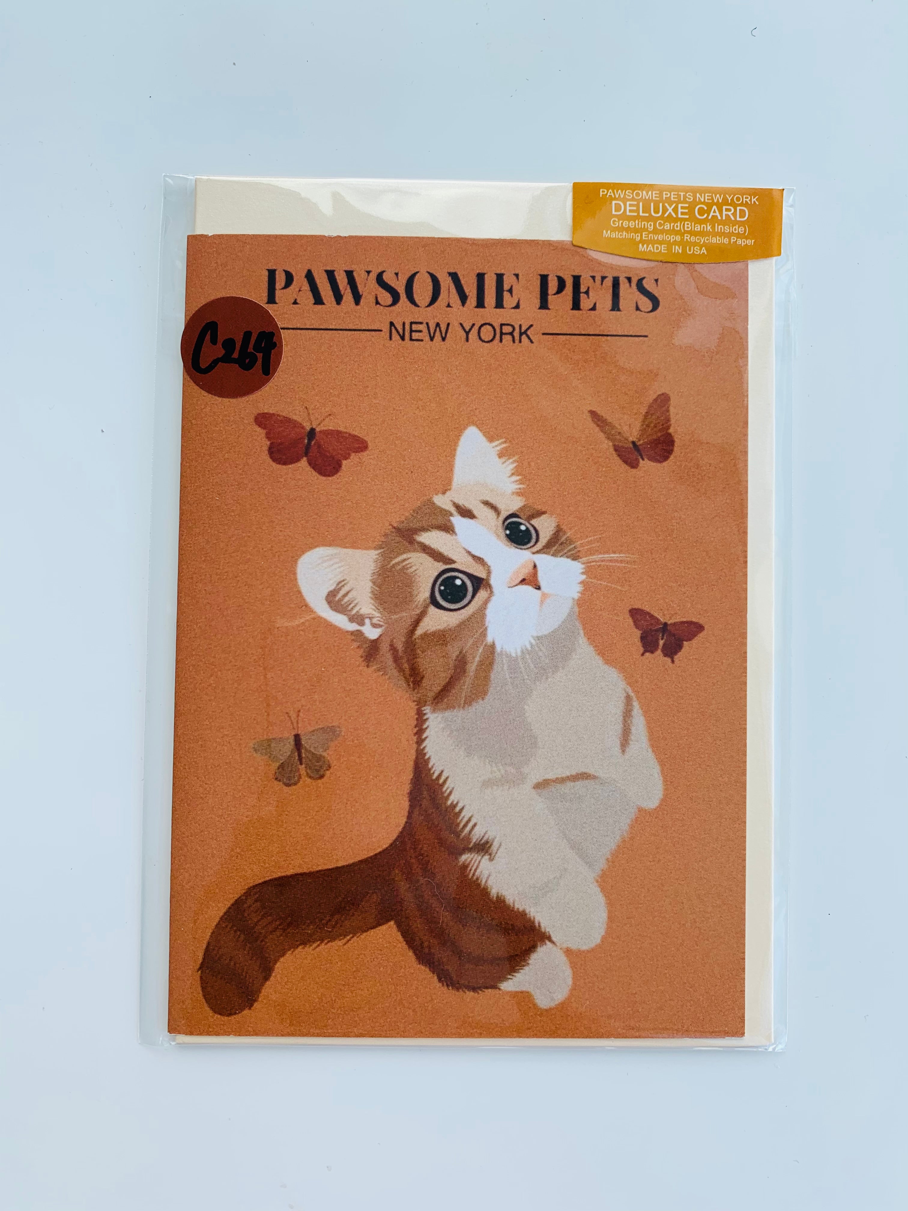 PETS GREETING CARD - #208