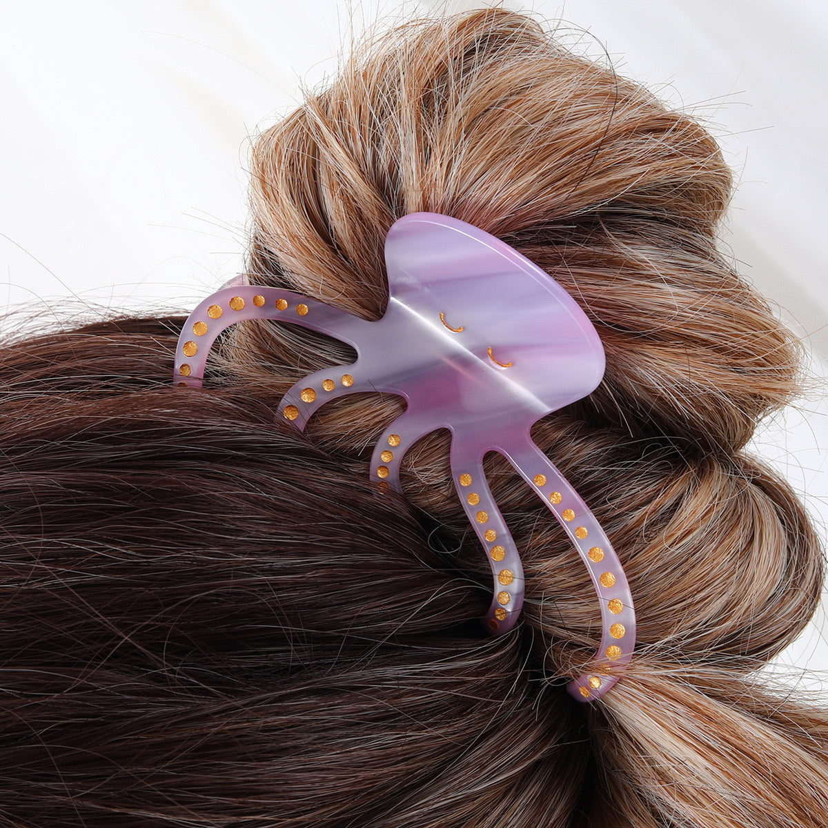 PAWSOME PETS NEW YORK Hand-painted OCEAN Claw Hair Clip #1 | Eco-Friendly