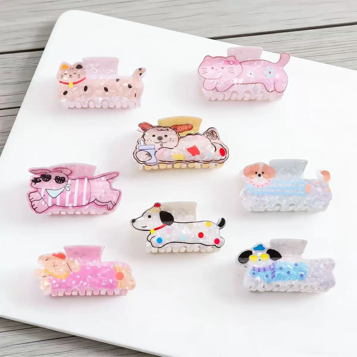 PAWSOME PETS NEW YORK Hand-painted Dog Claw Hair Clip | Eco-Friendly