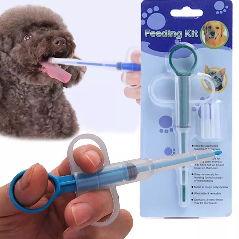 Pet Medicine Feeder Pet Pill Gun Dogs And Cats Pill And Water Syringe Pet Medical Feeding Dispenser Tool for Small Animal