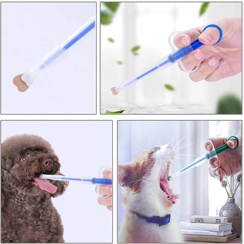 Pet Medicine Feeder Pet Pill Gun Dogs And Cats Pill And Water Syringe Pet Medical Feeding Dispenser Tool for Small Animal