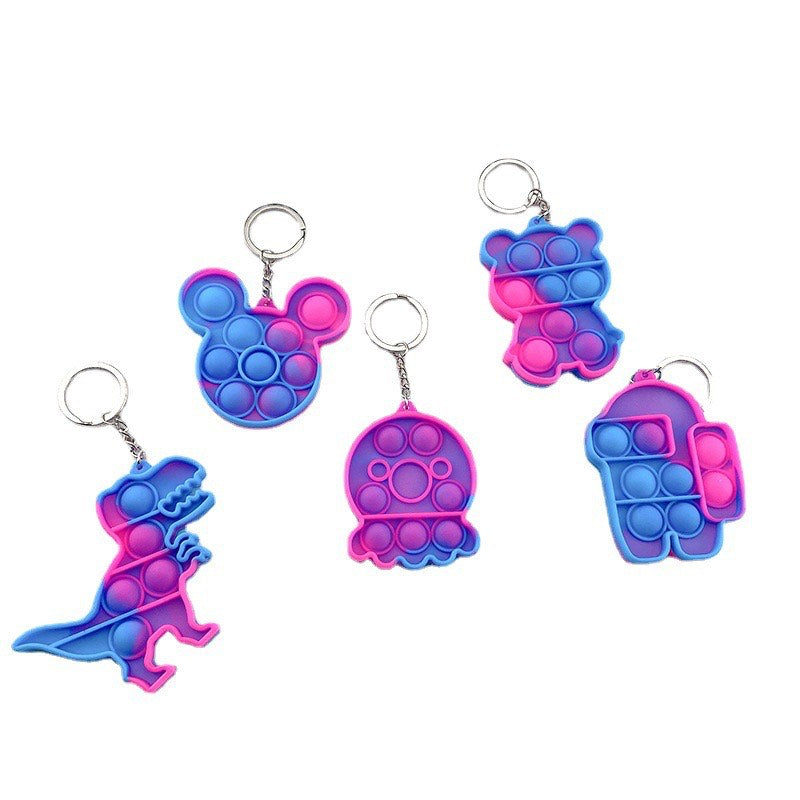 Push Pop Fidget Sensory Toy- Micky Keychain