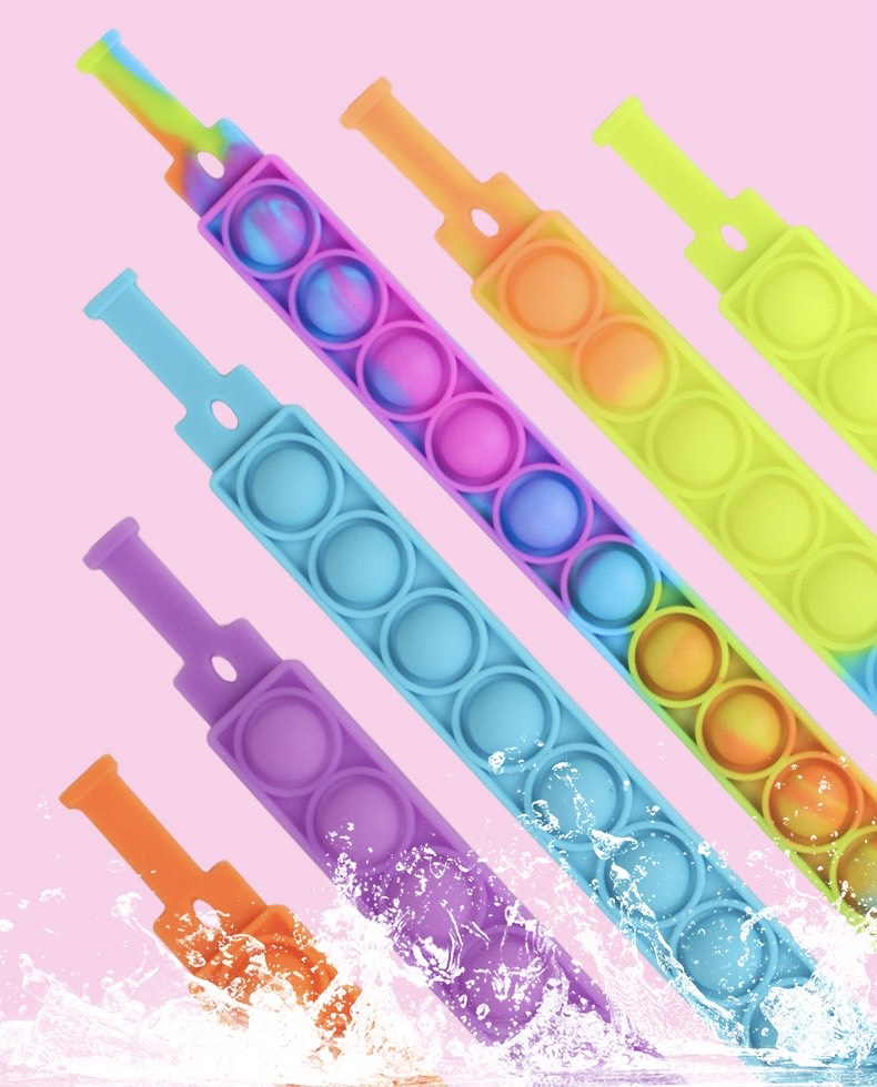 Jumbo Push Pop Fidget  Sensory -Bracelet collection