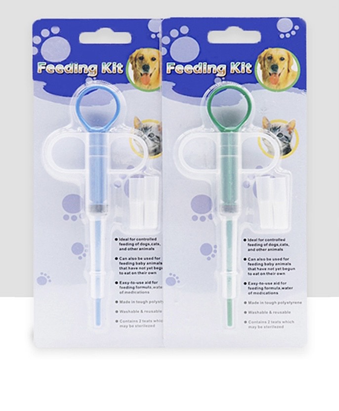 Pet Medicine Feeder Pet Pill Gun Dogs And Cats Pill And Water Syringe Pet Medical Feeding Dispenser Tool for Small Animal