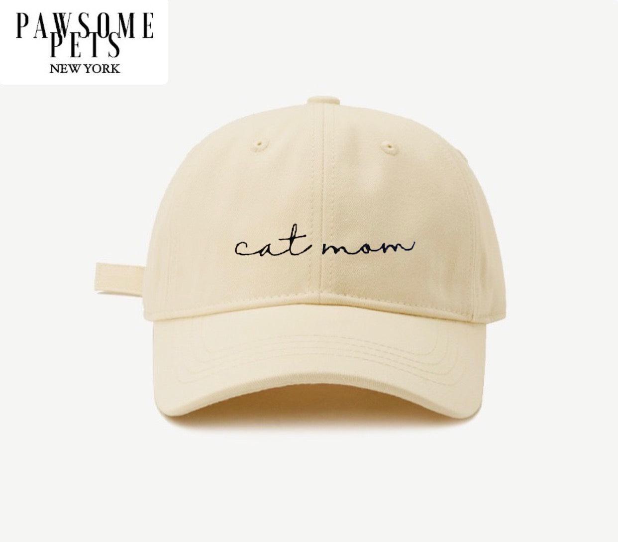 CAT MOM HAT - CLEAR ORANGE - Pawsomepetsnewyork
