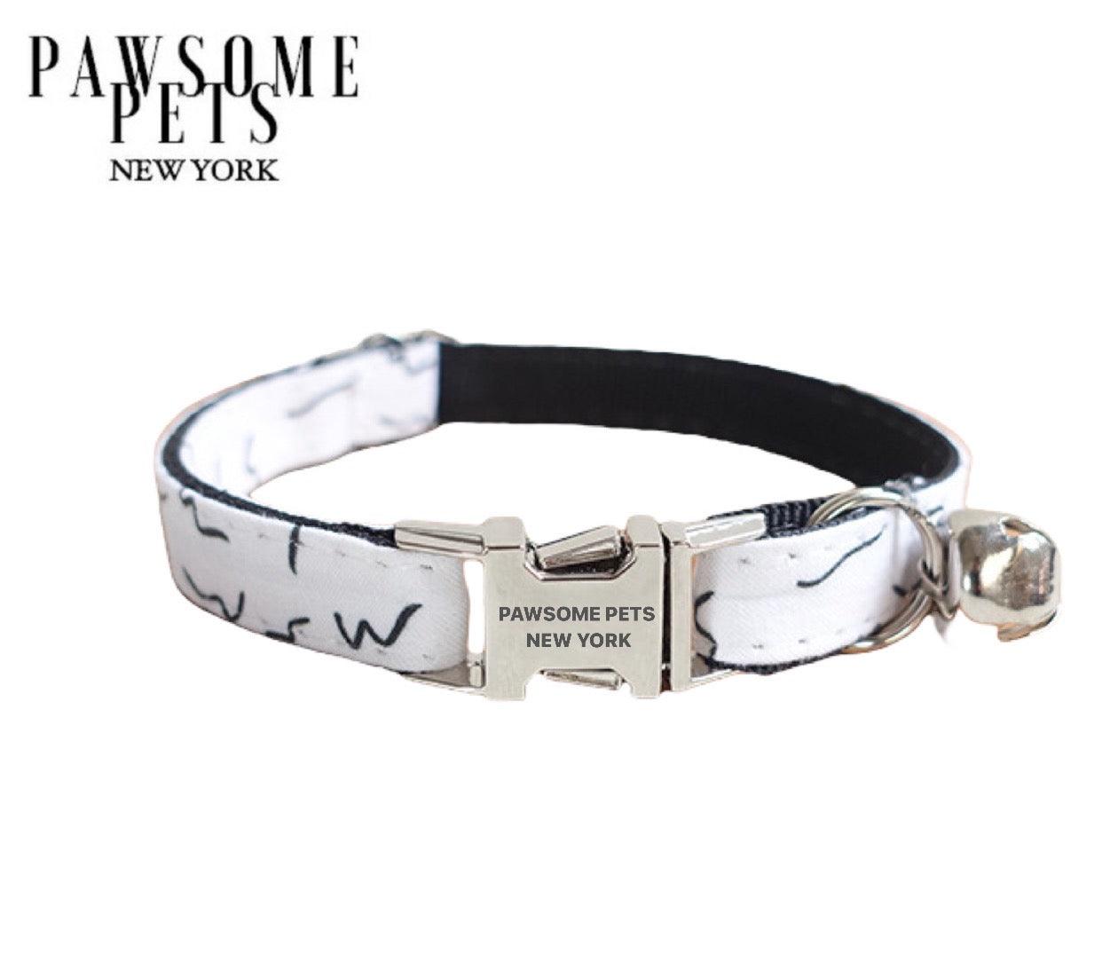 DOG & CAT COLLAR - IRON BLACK - Pawsomepetsnewyork