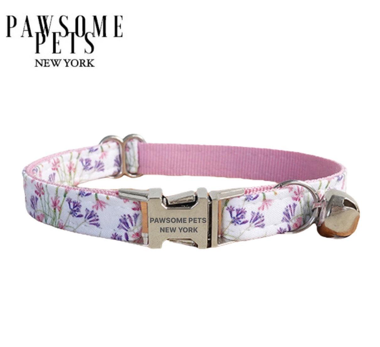 DOG & CAT COLLAR - PURPLE FAIRY - Pawsomepetsnewyork