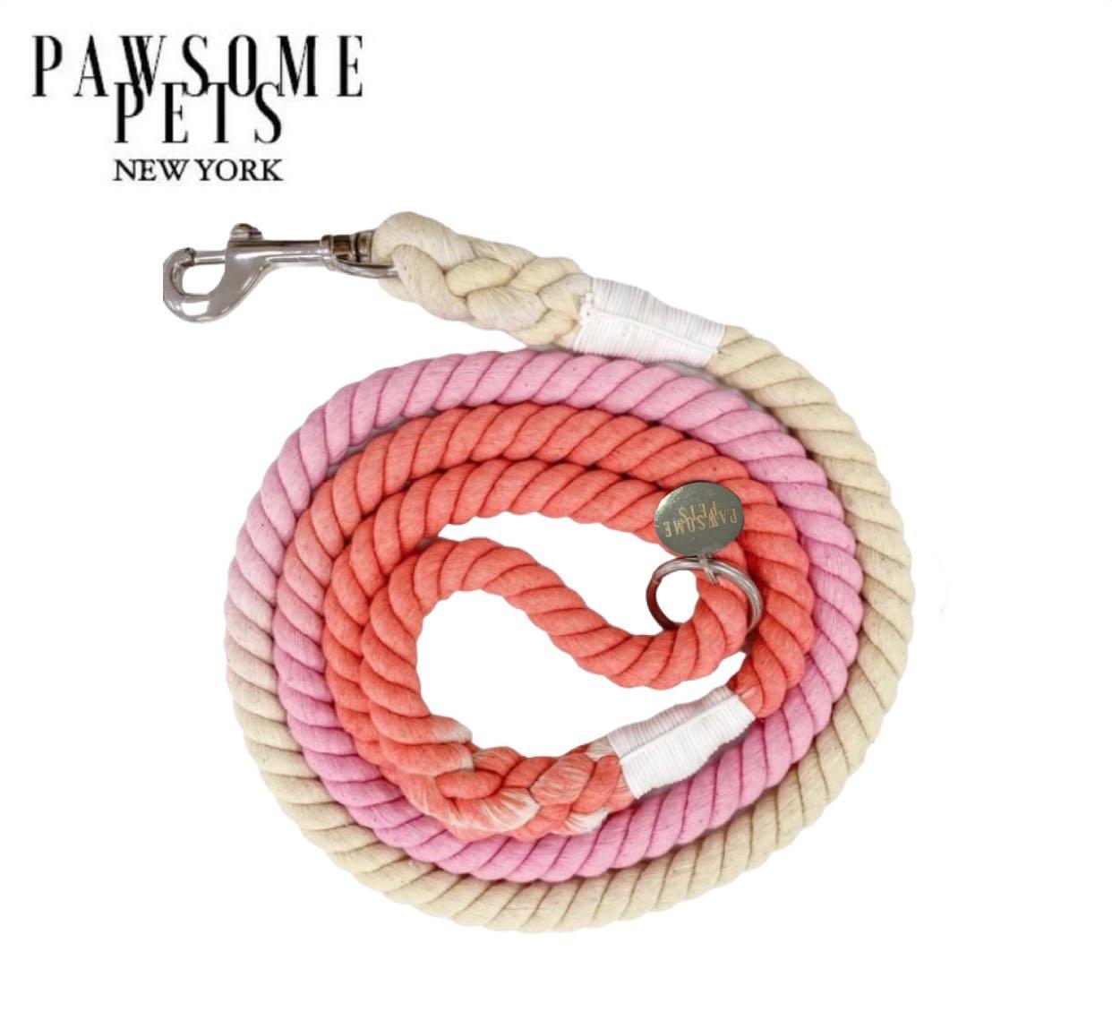 ROPE LEASH -  WONDERFUL - Pawsomepetsnewyork