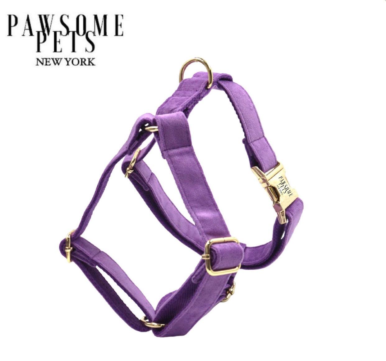 STEP IN HARNESS - DARK PURPLE - Pawsomepetsnewyork