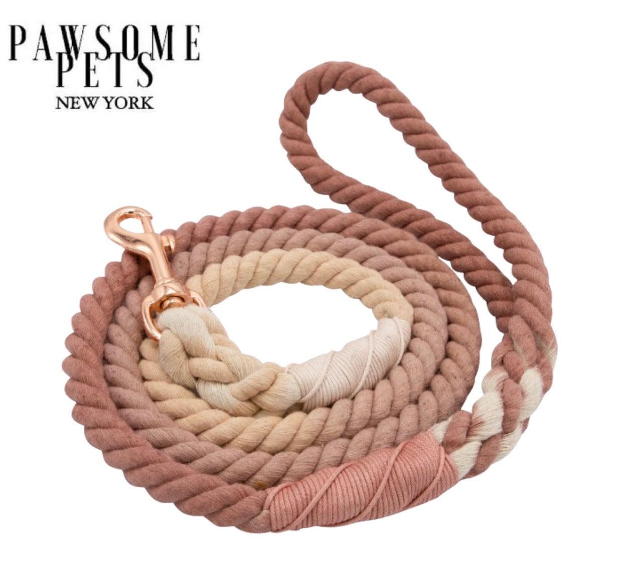 ROPE LEASH - ROOTS - Pawsomepetsnewyork