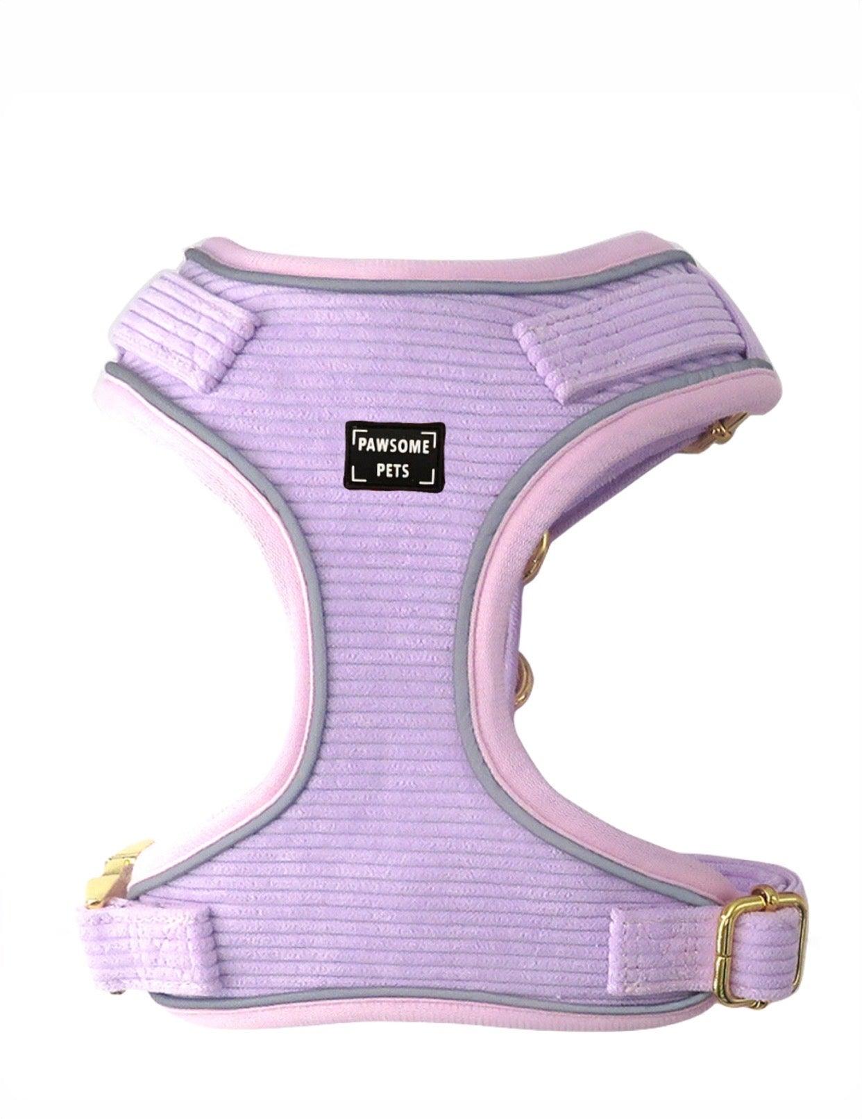 ADJUSTABLE HARNESS - VIOLET - Pawsomepetsnewyork