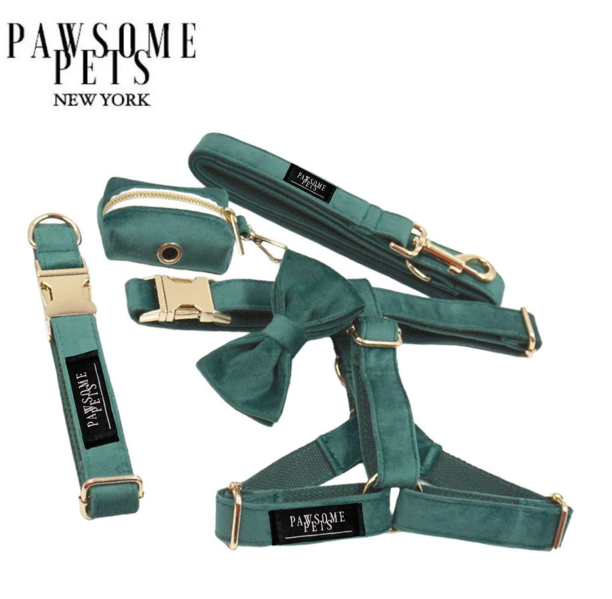 STEP IN BUNDLE - DARK GREEN (5 PIECES) - Pawsomepetsnewyork