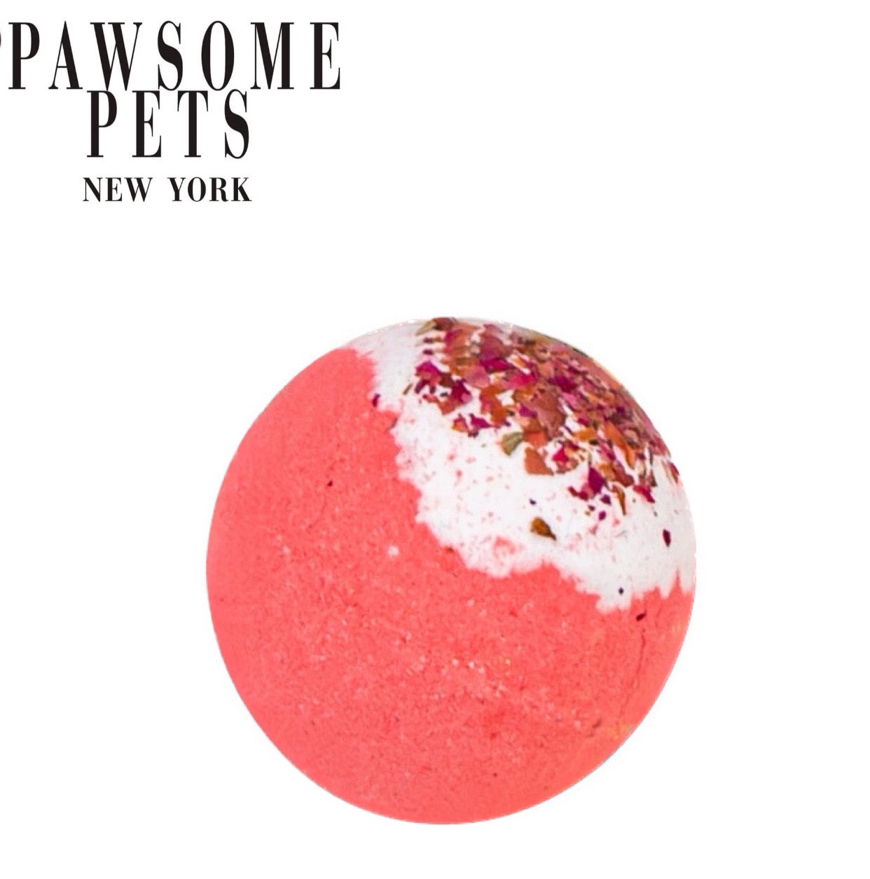 BATH BOMBS FOR DOGS - DRY ROSE