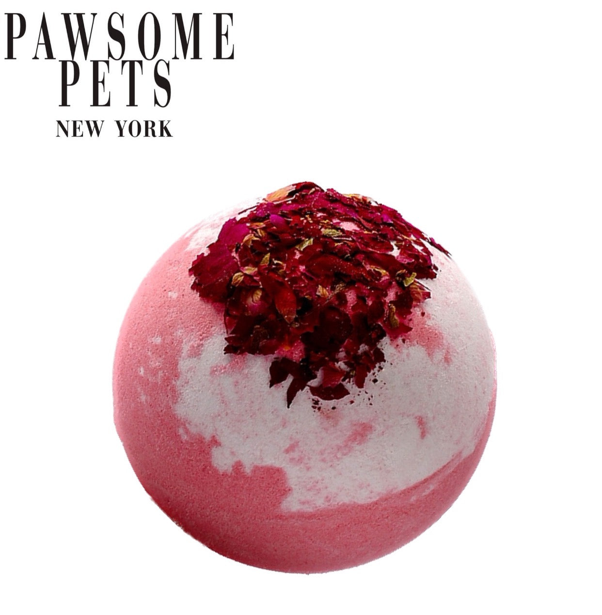 BATH BOMBS FOR DOGS - ROSE X 2